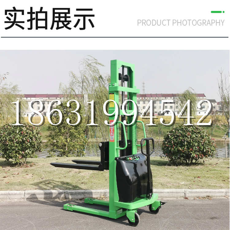 板桥区电动叉车堆高车液压铲车电瓶1吨2吨站驾步行式小型全自动叉车